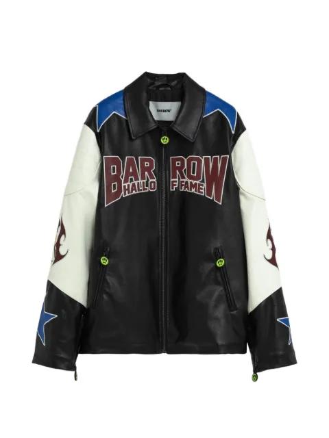 logo-print jacket by BARROW