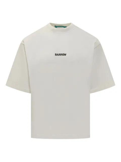 logo-print jersey T-shirt by BARROW