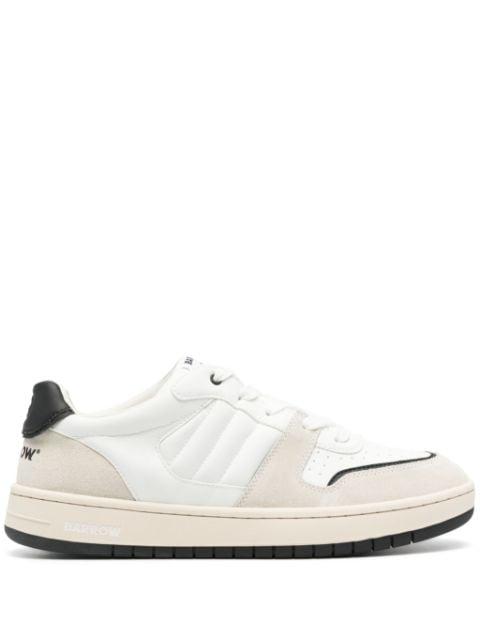 logo-print panelled sneakers by BARROW