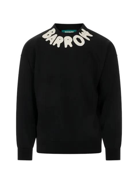 logo-print sweater by BARROW