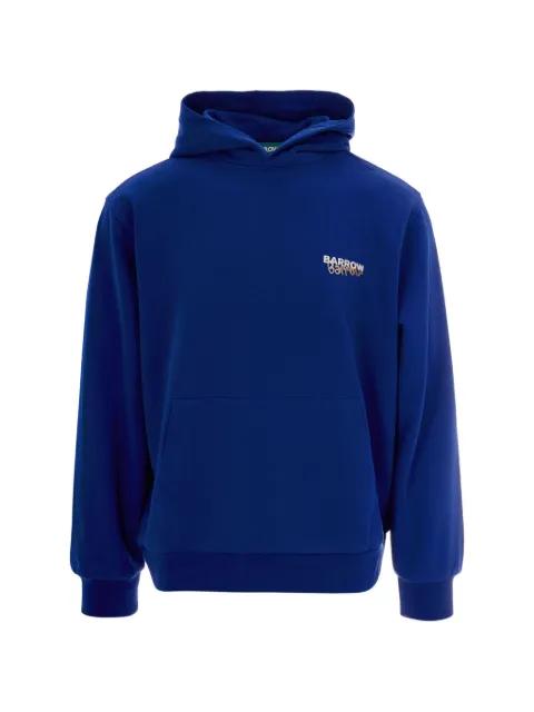 logo-print teddy-bear hoodie by BARROW