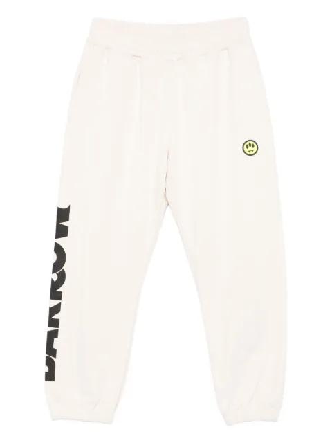 logo-print trackpants by BARROW