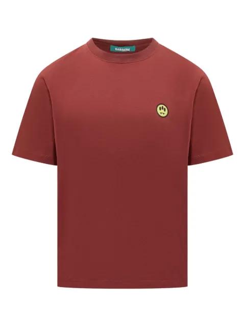 logo-pritn jersey T-shirt by BARROW