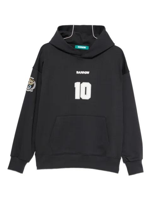 number-printed hoodie by BARROW