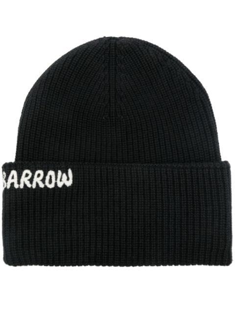 ribbed-knit beanie hat by BARROW