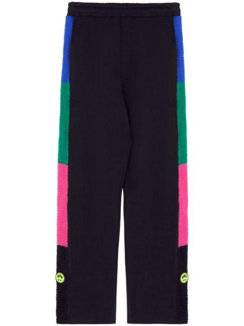 side-stripe track pants by BARROW