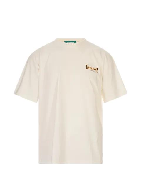 skull-print jersey T-shirt by BARROW