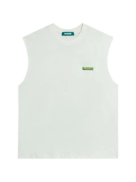 sleeveless graphic tank top by BARROW