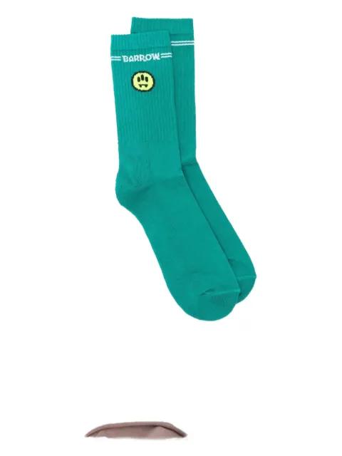 striped graphic socks by BARROW