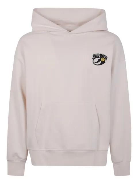 teddy-print hoodie by BARROW