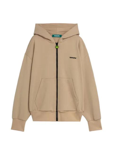 zip hoodied sweatshirt by BARROW