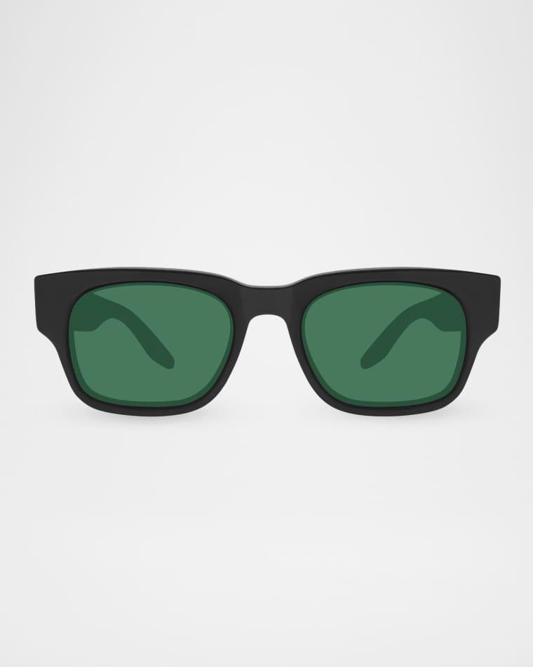 50.5mm Acetate Rectangular Sunglasses by BARTON PERREIRA