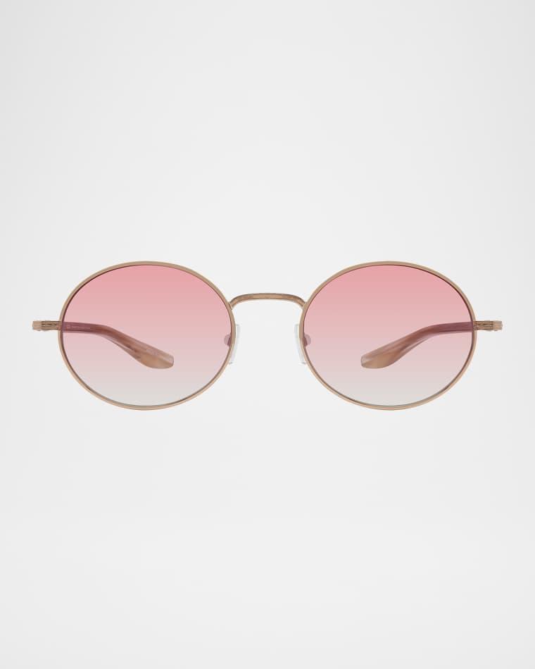 Anamcara Metal Oval Sunglasses by BARTON PERREIRA