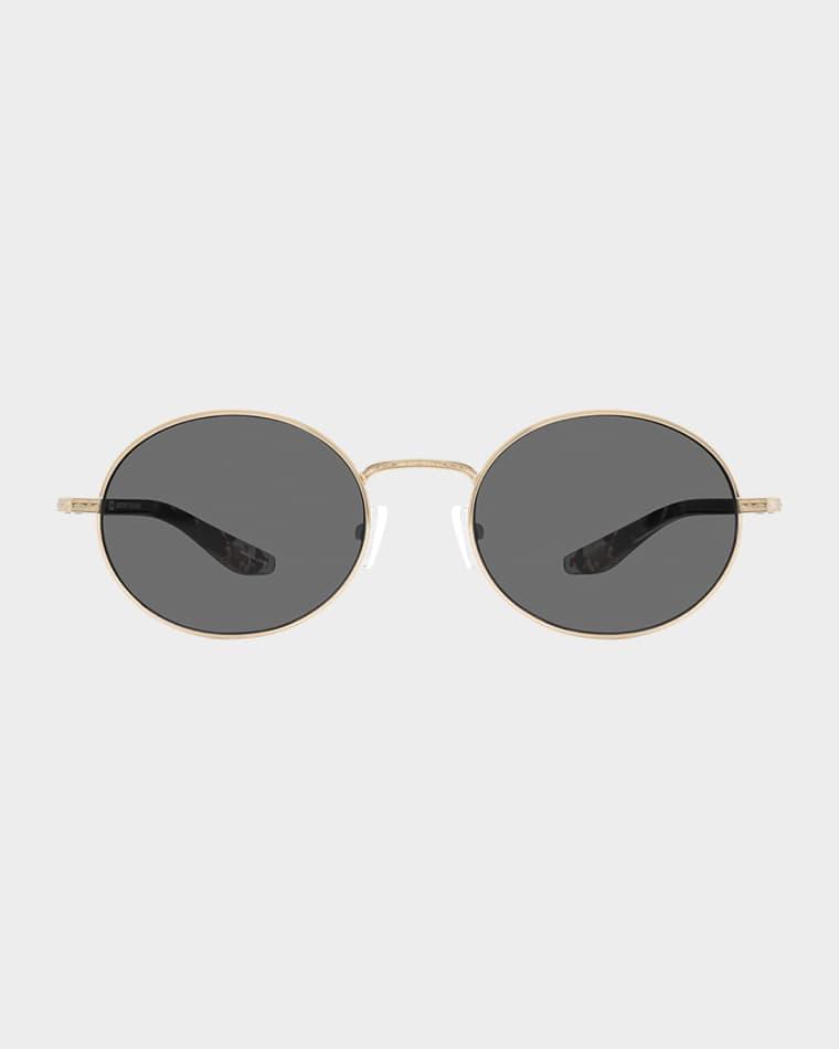 Anamcara Metal Oval Sunglasses by BARTON PERREIRA