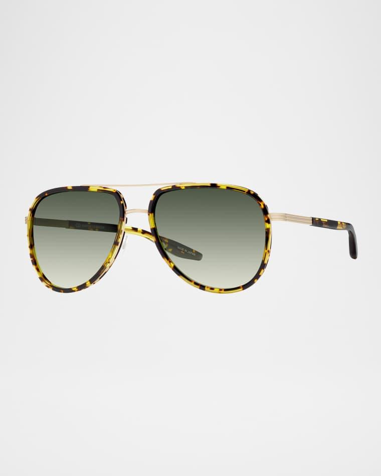 Cani Titanium Aviator Sunglasses by BARTON PERREIRA