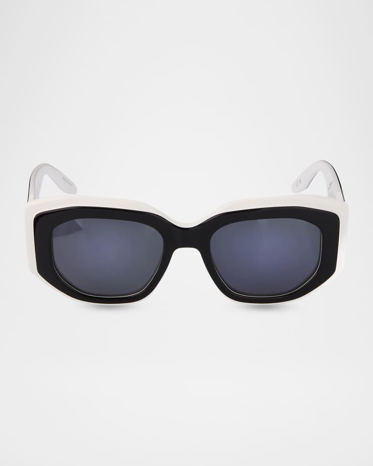 Crescendo 50.5mm Geometric Acetate Sunglasses by BARTON PERREIRA