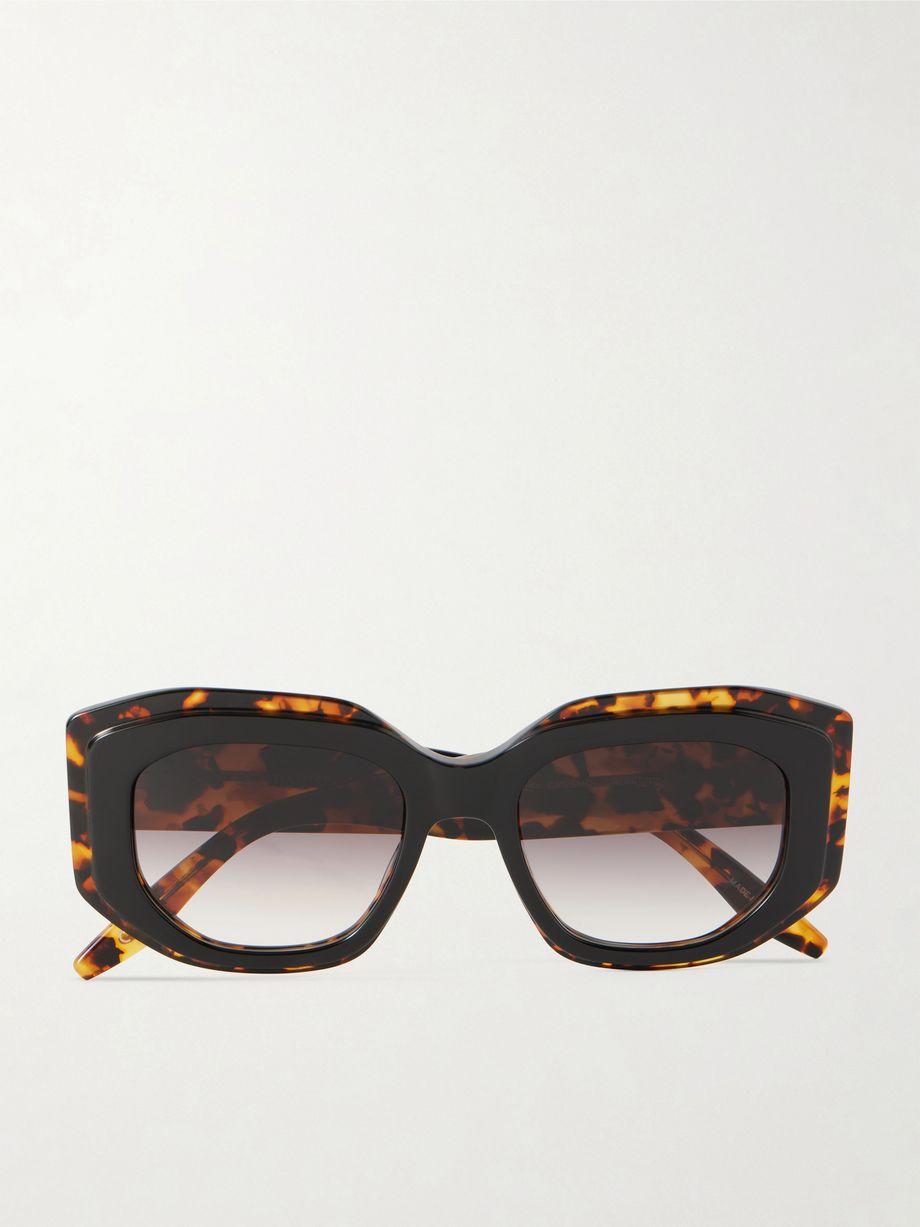 Crescendo square-frame tortoiseshell acetate sunglasses by BARTON PERREIRA