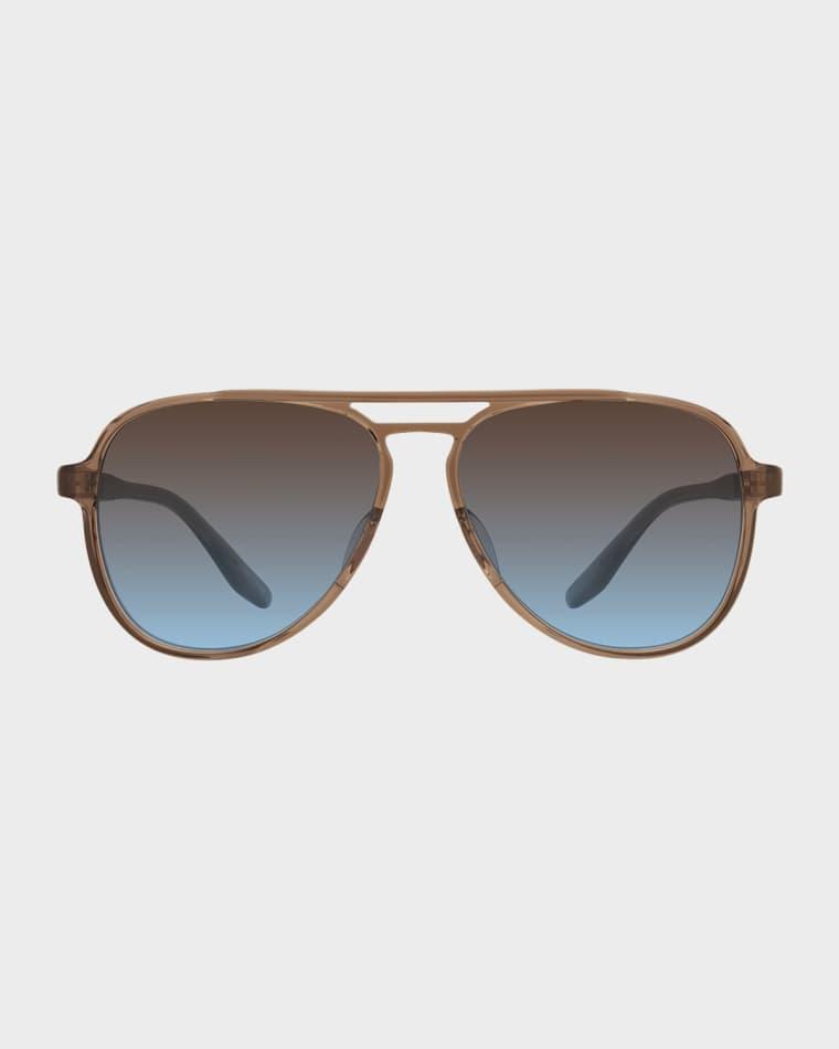 Hartmann 55mm Acetate Aviator Sunglasses by BARTON PERREIRA