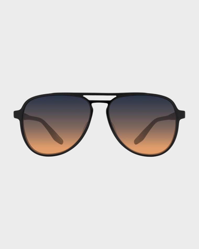 Hartmann 55mm Acetate Aviator Sunglasses by BARTON PERREIRA