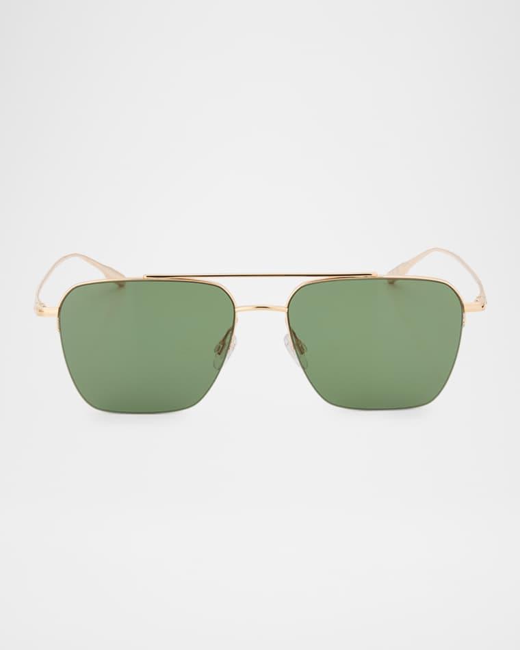 Men's Armstrong Titanium Aviator Sunglasses by BARTON PERREIRA
