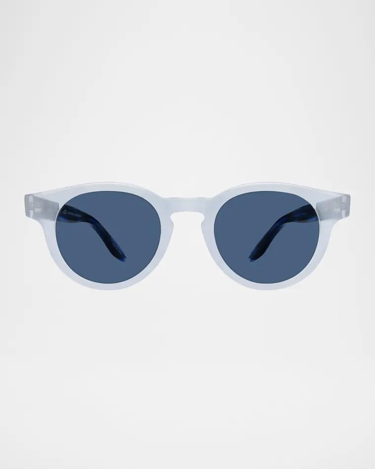 Men's Oxford Acetate Round Sunglasses by BARTON PERREIRA