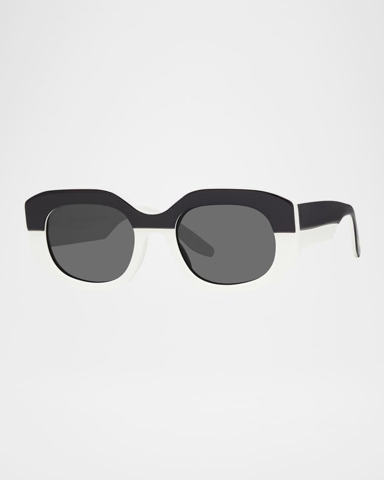 Sueno Acetate Rectangle Sunglasses by BARTON PERREIRA