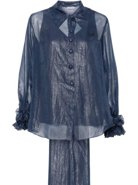 Ashtar blouse and trousers by BARUNI