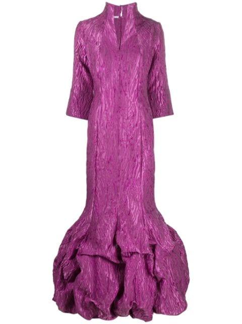 Entrance jacquard gown by BARUNI