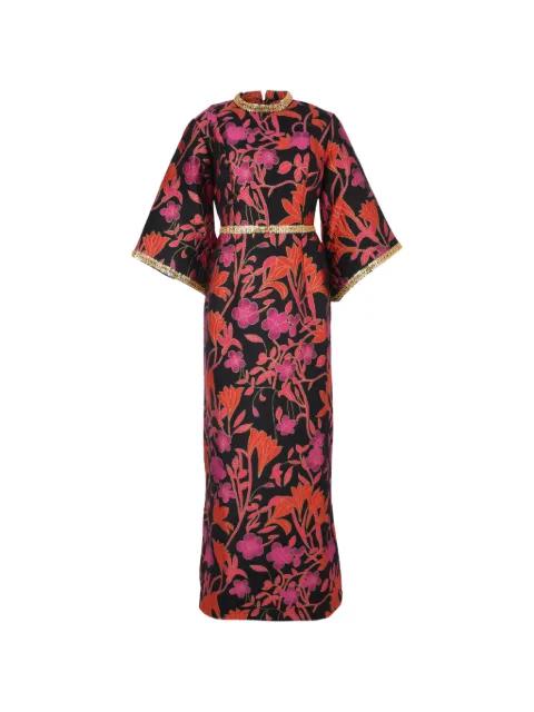 Mira floral maxi dress by BARUNI