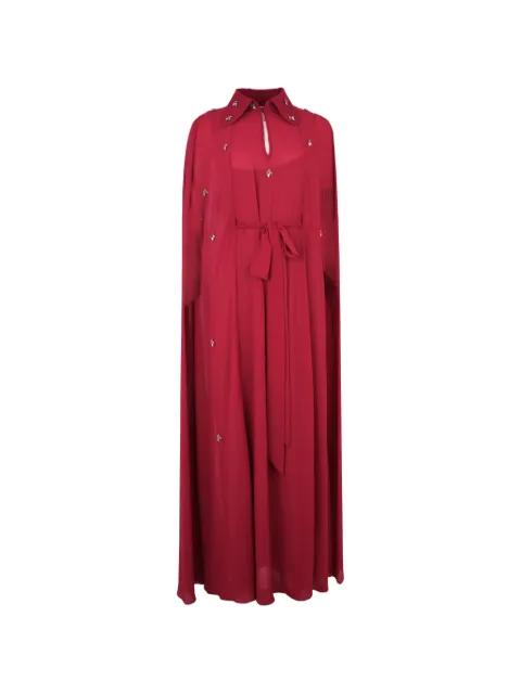 Yara embellished collared maxi dress by BARUNI