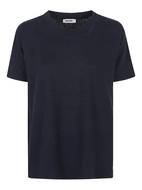 crew-neck linen t-shirt by BASE