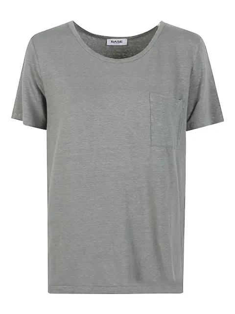 patch-pocket T-shirt by BASE