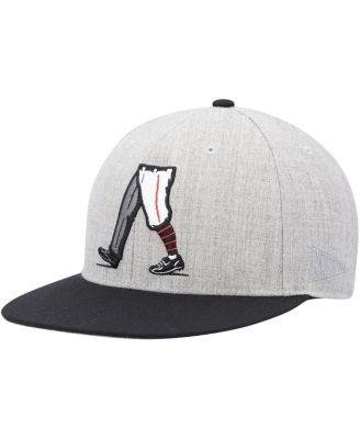 Men's and Women's Heather Gray Field of Dreams Fitted Hat by BASEBALLISM