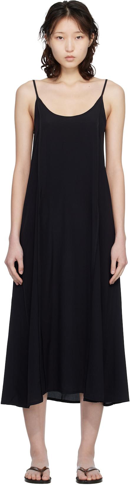Black Ade Maxi Dress by BASERANGE