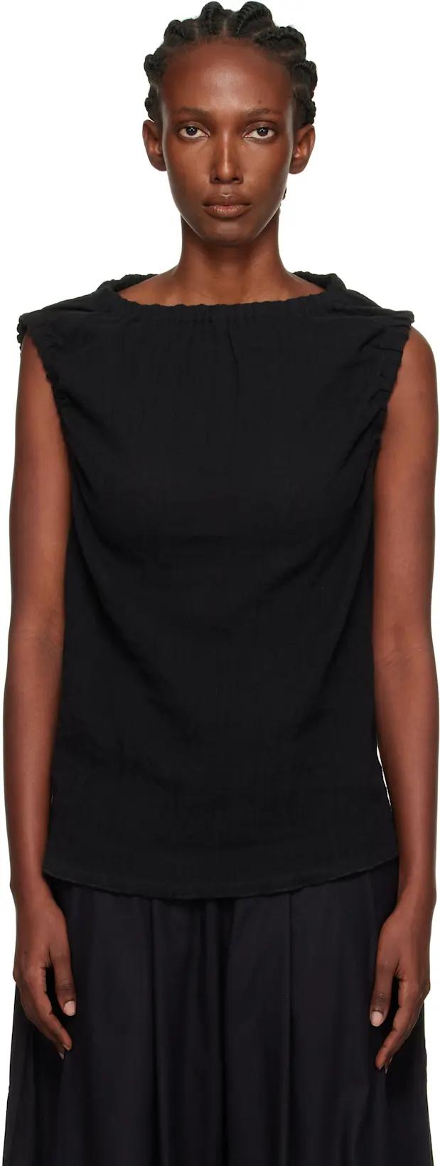 Black Mia Top by BASERANGE