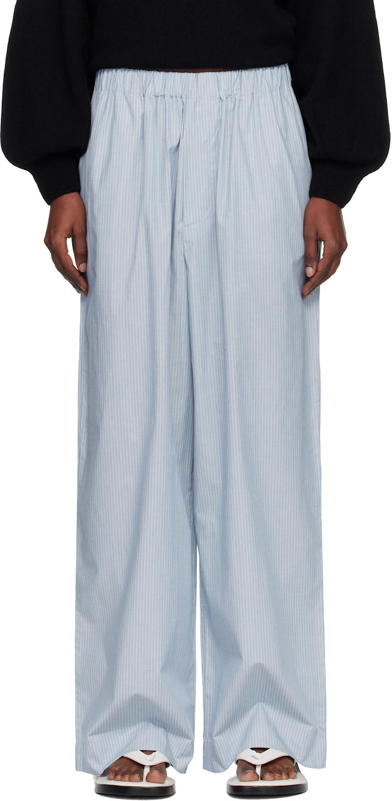 Blue Claude Lounge Pants by BASERANGE