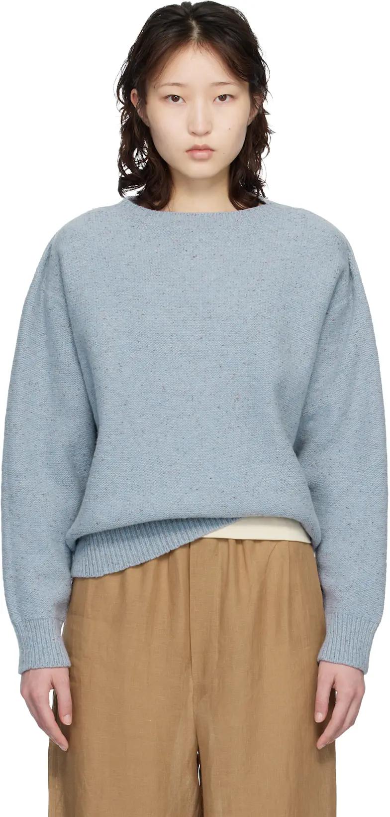 Blue Mea Sweater by BASERANGE