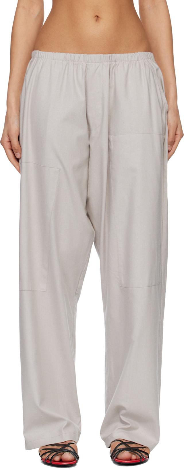 Taupe Gren Lounge Pants by BASERANGE