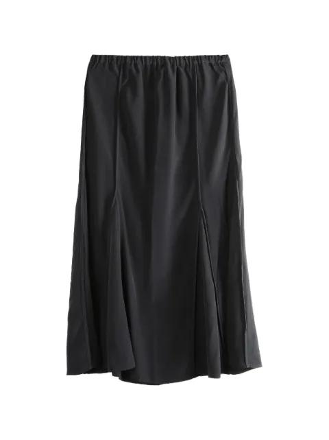 elasticated-waist midi skirt by BASERANGE