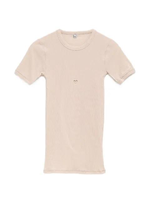 heart-detail T-shirt by BASERANGE