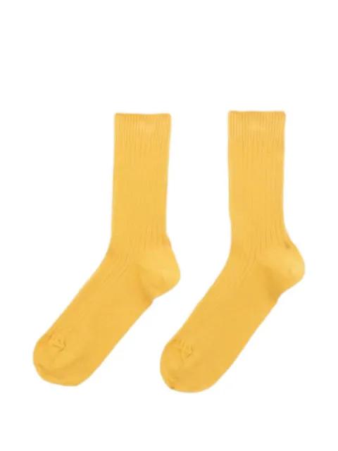 ribbed socks by BASERANGE