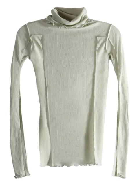ruffled blouse by BASERANGE