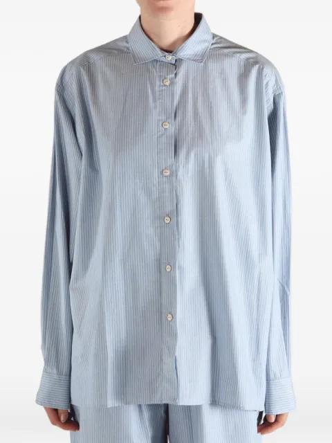 striped long-sleeve shirt by BASERANGE