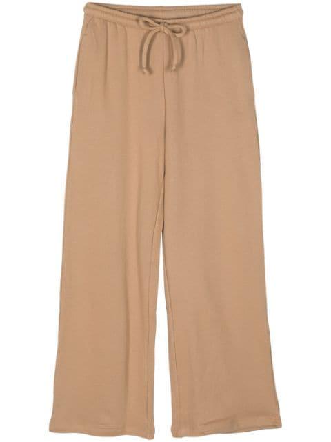 wide-leg cotton track pants by BASERANGE
