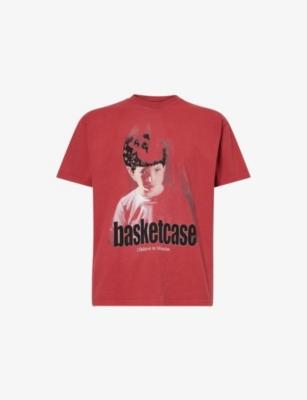 Miracle Graphic-Print Cotton T-Shirt by BASKETCASE