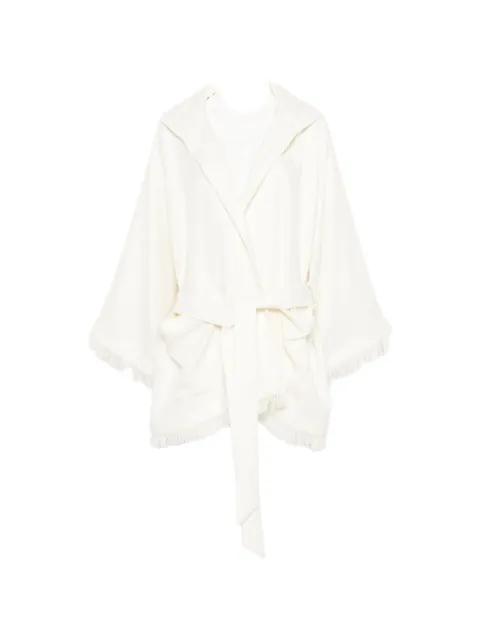 fringed pocket coat by BATAKOVIC BELGRADE