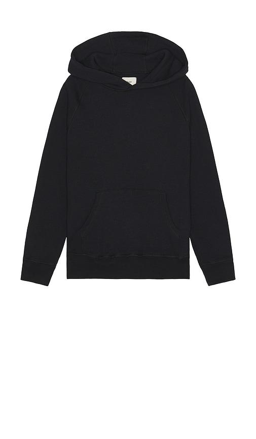 Bather Terry Hoodie in Black by BATHER