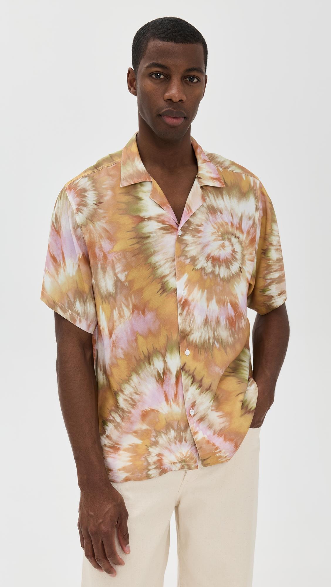 Calypso Swirl Camp Shirt by BATHER