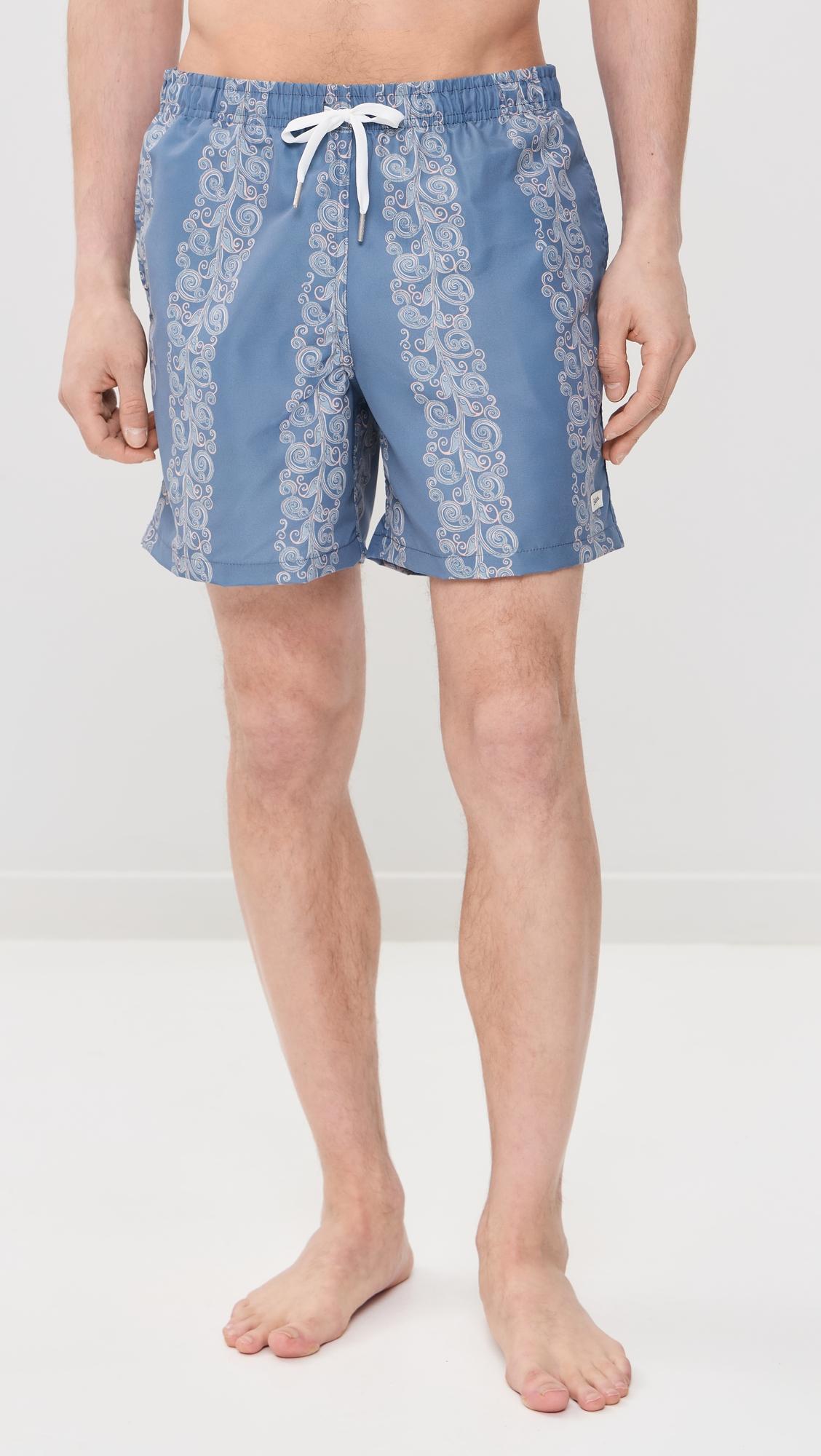 Corel Fiesta Classic Swim Trunks 5.5" by BATHER