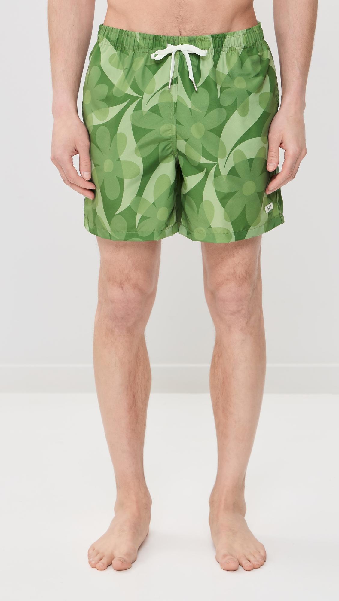 Daisy Trip Classic Swim Trunks 6" by BATHER